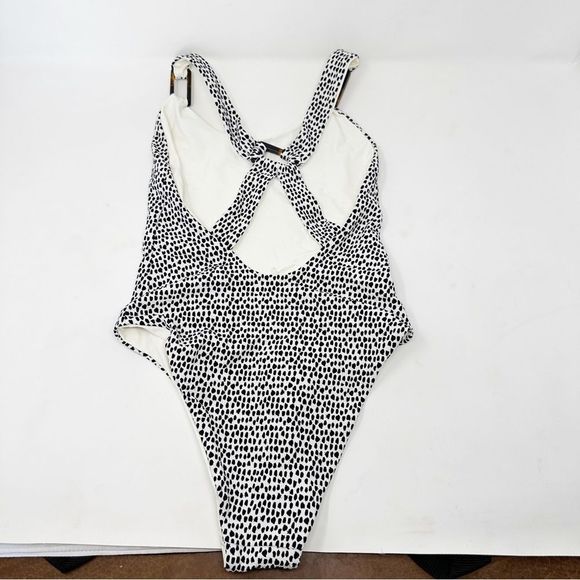Tavik Black White One Piece Anthropologie Swimsuit XS - Picture 5 of 9